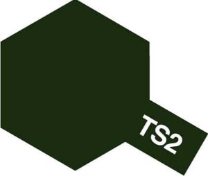 TS-02 VERDE OSCURO SPRAY 100ml. TAMIYA