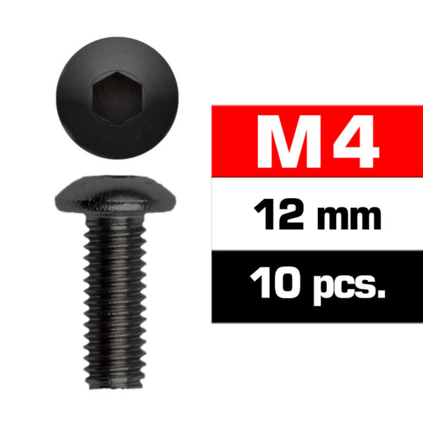ALLEN BOTON M4x12 (10und). ULTIMATE UR162412 - Imagen 2