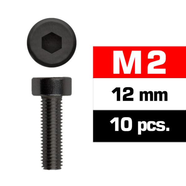 ALLEN CILINDRICO M2x12 (10und). ULTIMATE UR163212 - Imagen 2