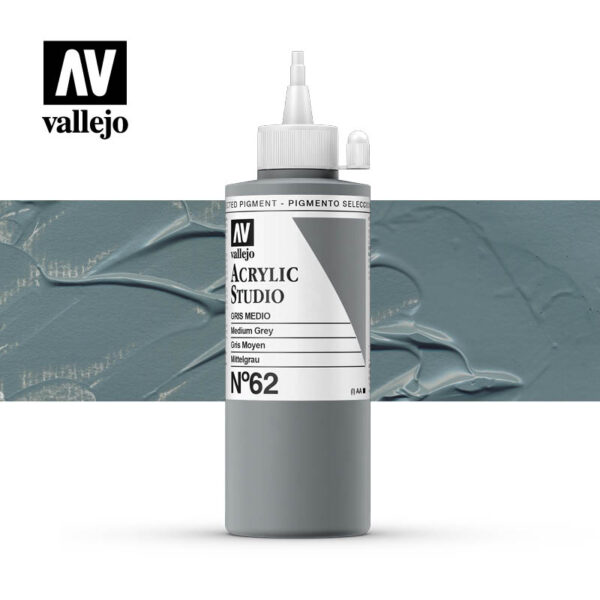 Nº62 GRIS MEDIO VALLEJO (200ml) 22062