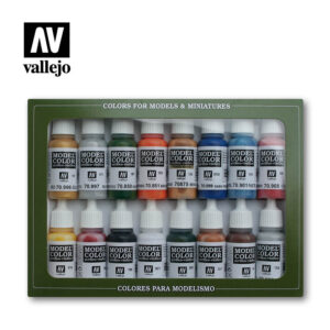 SET PINTURAS BASICO MODEL COLOR. VALLEJO 70101