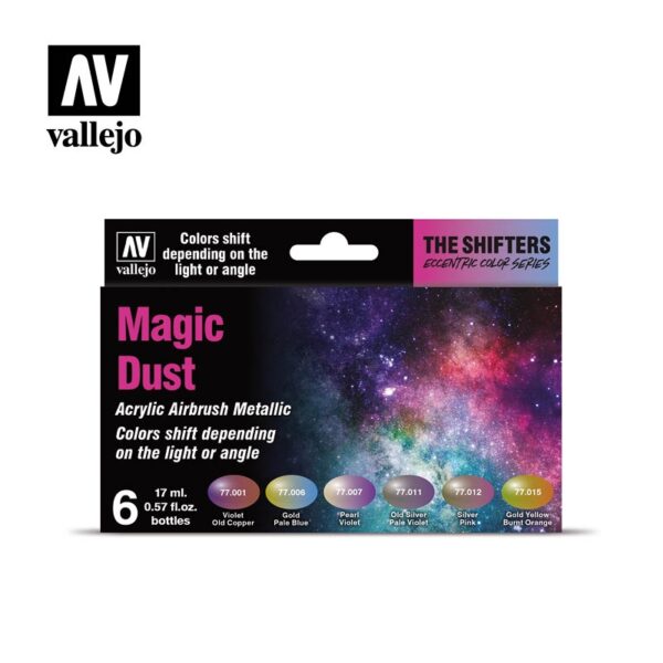 SET PINTURAS MAGIC DUST. VALLEJO 77090