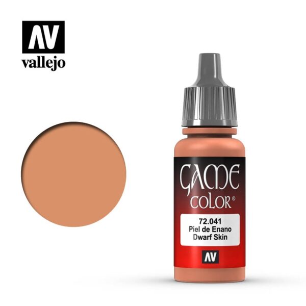 VALLEJO GAME COLOR "PIEL DE ENANO" (17ml). VALLEJO 72041