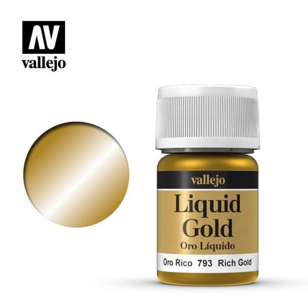 VALLEJO LIQUID GOLD (35ml). VALLEJO 793