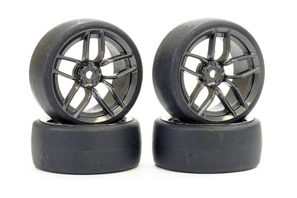 NEUMATICOS DRIFT D1 W/3mm LLANTA DE 10 RADIOS (4). FASTRAX FAST1356G-D