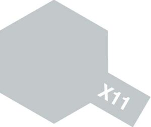 X-11 PLATA CROMADA 10ml. TAMIYA 81511