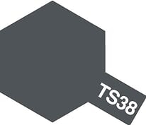 TS-38 GRIS METALIZADO OSCURO SPRAY 100ml. TAMIYA 85038