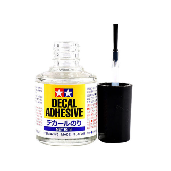 ADHESIVO DECAL ADHESIVE PARA CALCAS (10ml). TAMIYA 87176