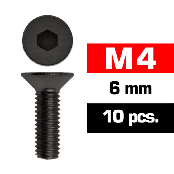 ALLEN AVELLANADO M4x6 (10und). ULTIMATE UR161406 - Imagen 2