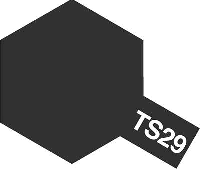 TS-29 NEGRO SEMI-BRILLANTE SPRAY 100ml. TAMIYA