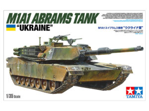 TAMIYA M1A1 ABRAMS TANK UKRAINE 1/35. 25216
