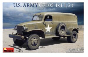 MINIART U.S. ARMY G7105 4x4 1.5t PANEL VAN 1/35. 35405