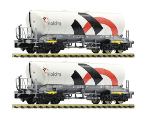 SET 2 VAGONES SILO, HOLCIM/WASCOSA. FLEISCHMANN 848901