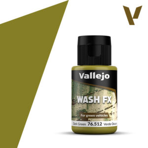 VALLEJO WASH FX VERDE OSCURO (35ml). VALLEJO 76512