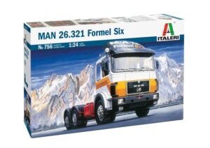 ITALERI MAN 26.321 FORMEL SIX 1/24. 756