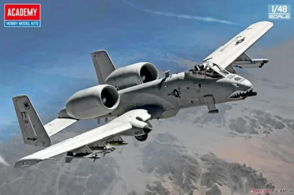 ACADEMY USAF A-10C, 75th FS FLYING TIGERS 1/48. 12348