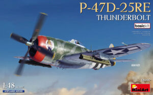 MINIART P-47D-25RE THUNDERBOLT (BASICKIT) 1/48. 48009