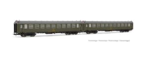 SET 2 COCHES 5000 2ª CLASE RENFE. ELECTROTREN HE4026