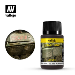 TEXTURA SALPICADURAS BARRO RUSO 40ml. VALLEJO 73802