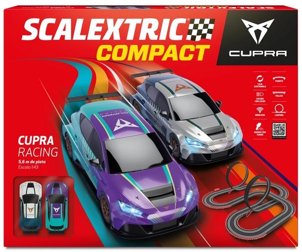 Scalextric compact best sale mandos inalambricos