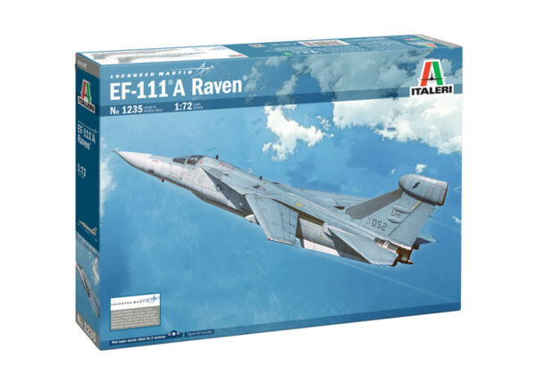 ITALERI LOCHEED MARTIN EF-111 A RAVEN 1/72. 1235