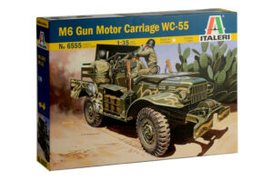 ITALERI M6 GUN MOTOR CARRIAGE WC-55 1/35. 6555