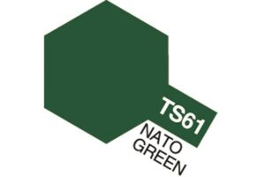 TS-61 VERDE NATO SPRAY 100ml. TAMIYA 85061