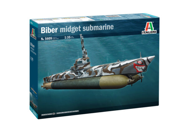 ITALERI BIBER MIDGET SUBMARINE 1/35. 5609