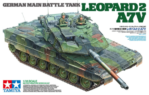 TAMIYA LEOPARD 2 A7V 1/35. 35387