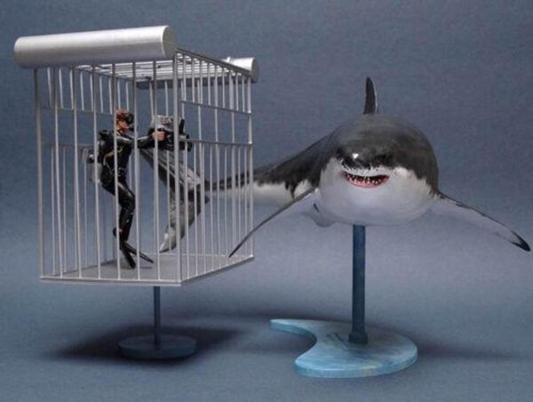 PEGASUS HOBBIES, THE GREAT WHITE SHARK 1/18. 9015