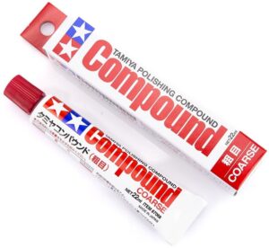 PULIMENTO POLISHING COMPOUND COARSE 22ml. TAMIYA 87068