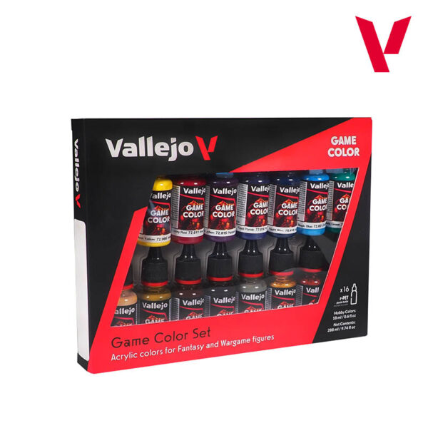 SET PINTURAS BASICO GAME COLOR. VALLEJO 72299