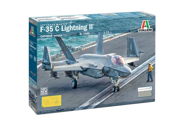 ITALERI LOCKHEED MARTIN F-35 C LIGHTNING II 1/72. 1469