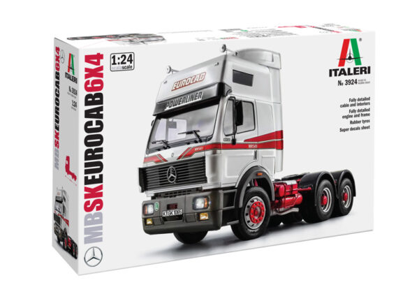 ITALERI MERCEDES-BENZ SK EUROCAB 6x4 1/24. 3924