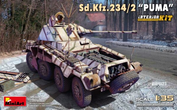 MINIART Sd. Kfz. 234/2 PUMA 1/35. 35414