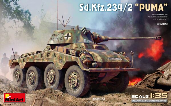 MINIART Sd. Kfz. 234/2 PUMA 1/35. 35419