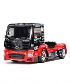 CAMIÓN MERCEDES-BENZ ACTROS MP4 MB MOTORSPORT TT-01-E 1/14. TAMIYA 58683