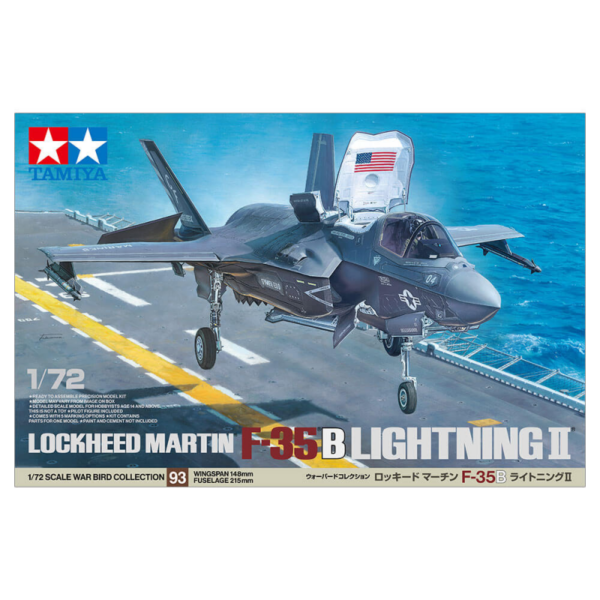 TAMIYA LOCKHEED MARTIN F-35 B LIGHTNING II 1/72. 60793