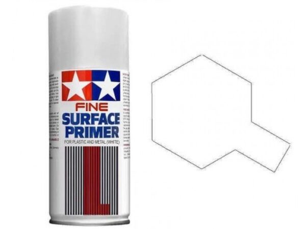 IMPRIMACIÓN BLANCA EN SPRAY 180ml. TAMIYA 87044