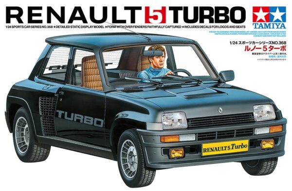 TAMIYA RENAULT 5 TURBO 1/24. 24368