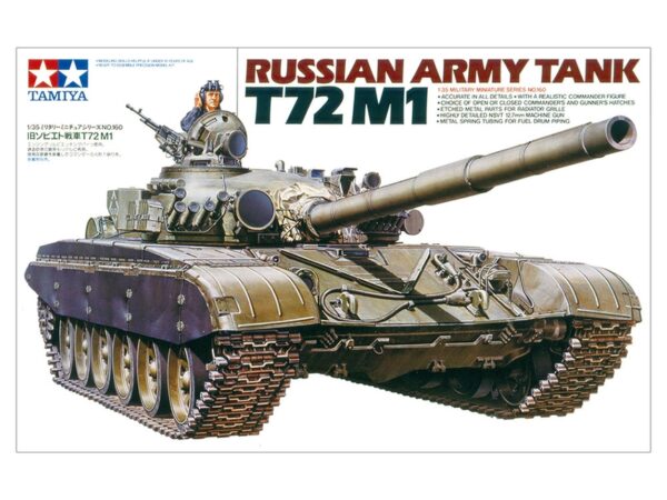 TAMIYA RUSSIAN ARMY TANK T72 M1 1/35. 35160