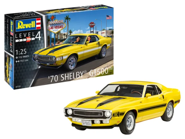 REVELL SHELBY GT500 1970 1/25. 07729