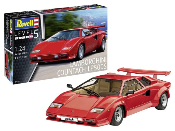 REVELL LAMBORGHINI COUNTACH LP500S 1/24. 07730