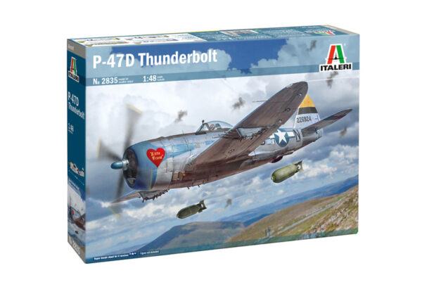 ITALERI P-47D THUNDERBOLT 1/48. 2835