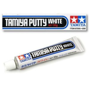 MASILLA PLÁSTICA PUTTY WHITE. TAMIYA 87095