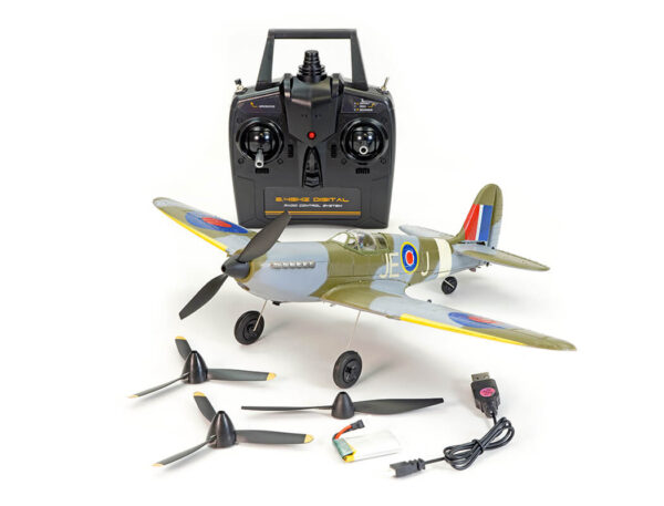 AVION SPITFIRE V2 4CH 400mm W/GYRO EPP RTF. VOLANTEX V761-12V2B