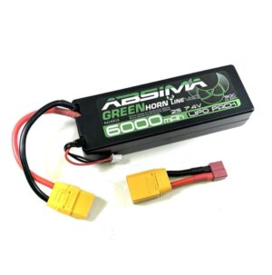 BATERIA LIPO 7.4V 6000MAH 50C XT90/T-PLUG. ABSIMA 4140018