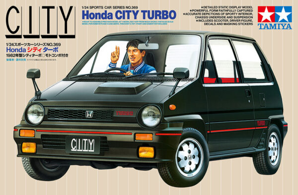 TAMIYA HONDA CITY TURBO 1/24. 24369