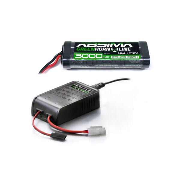 SET DE BATERIA NIHM 7.2v 3000MAH Y CARGADOR. ABSIMA 4200011