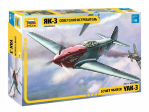 ZVEZDA SOVIET FIGHTER YAK-3 1/48. 4814